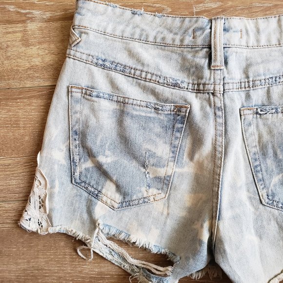 Free People Acid Wash Cutoffs - Picture 8 of 8